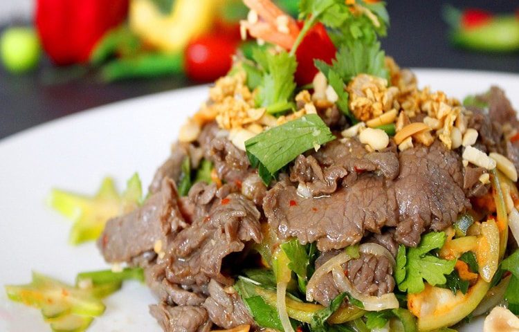 GỎI BÒ BÓP THẤU