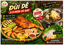 ĐÙI DÊ QUAY CÙ ĐẤT