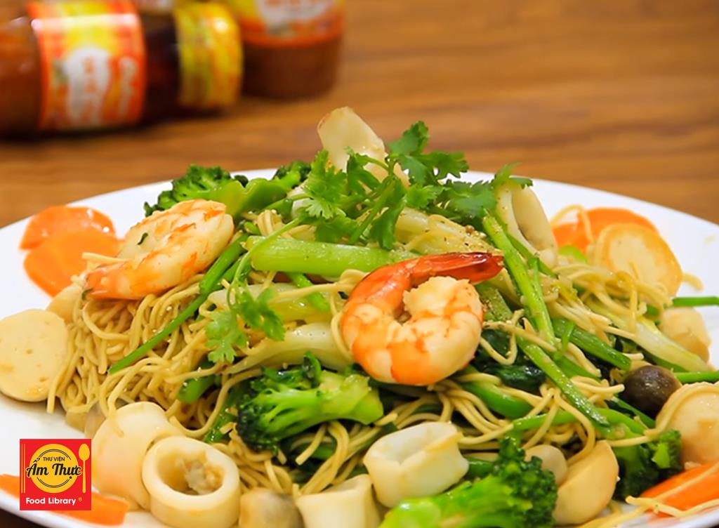 MÌ TRỨNG/ MÌ GÓI XÀO HẢI SẢN