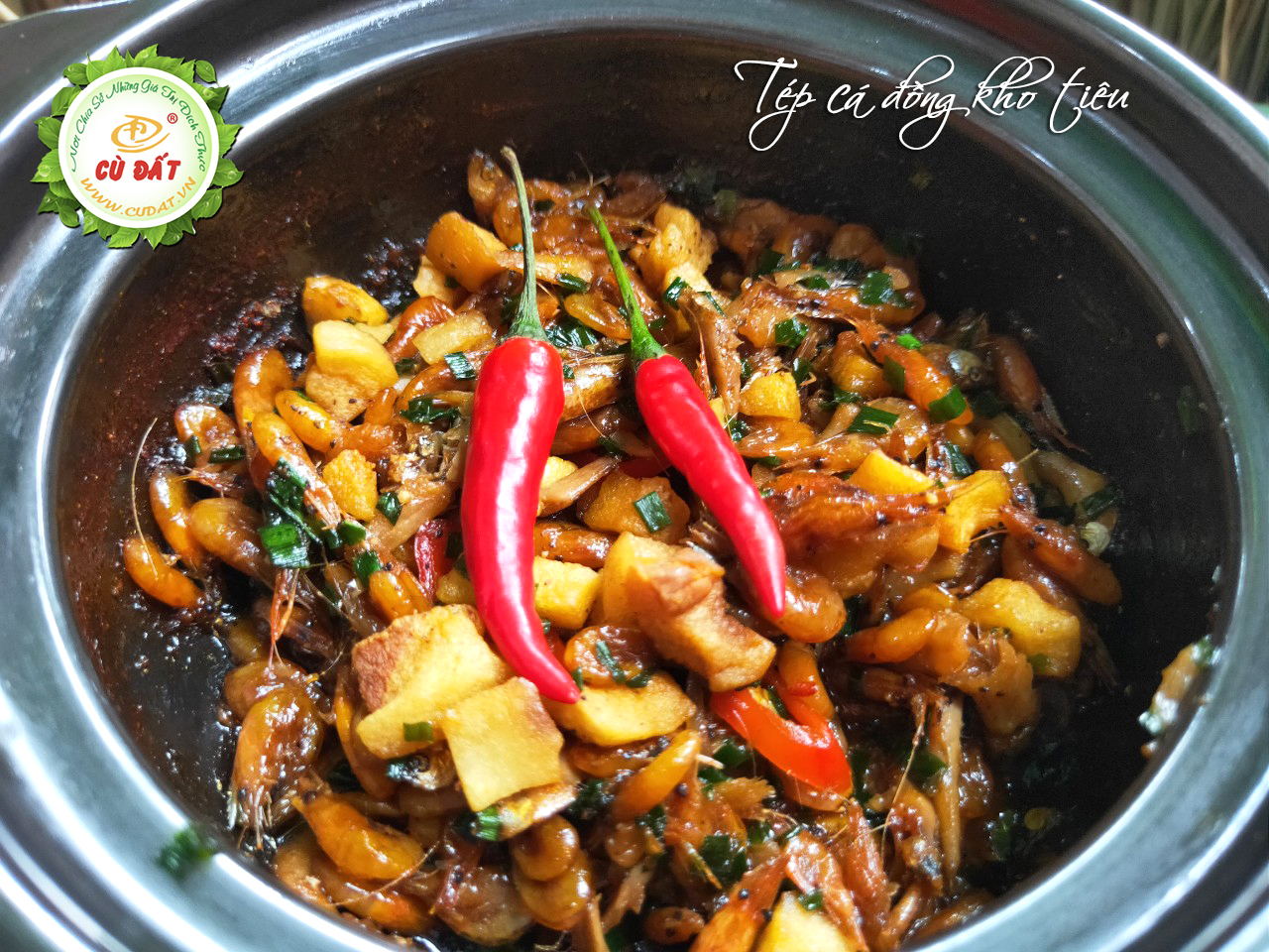 TÉP CÁ ĐỒNG KHO TIÊU 2 CƠM CHÁY